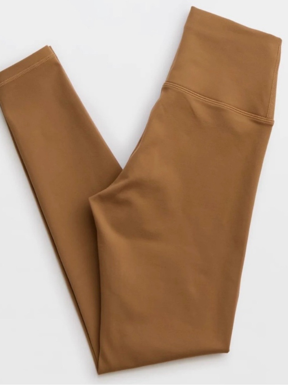 Aerie Offline The Hugger High-Rise Leggings in Camel (Size Small) - Picture 4 of 6